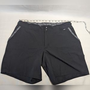 TomboyX Black Board Shorts 7"